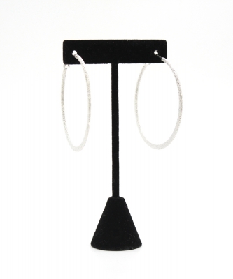 Fashion Hoop Earrings EH702955 SILVER